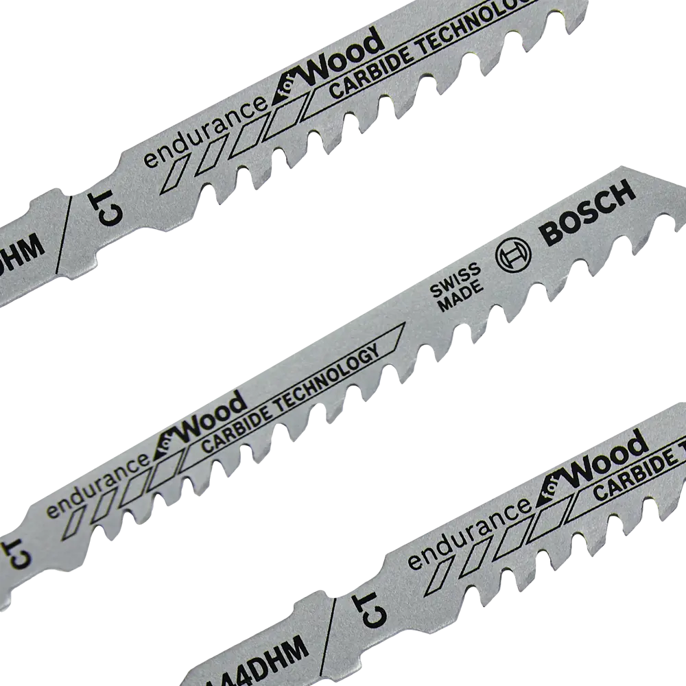 Пилки для лобзика по дереву T144DHM Bosch, 3 шт BOSCH PROFESSIONAL STLM-2049155 - Вид №1
