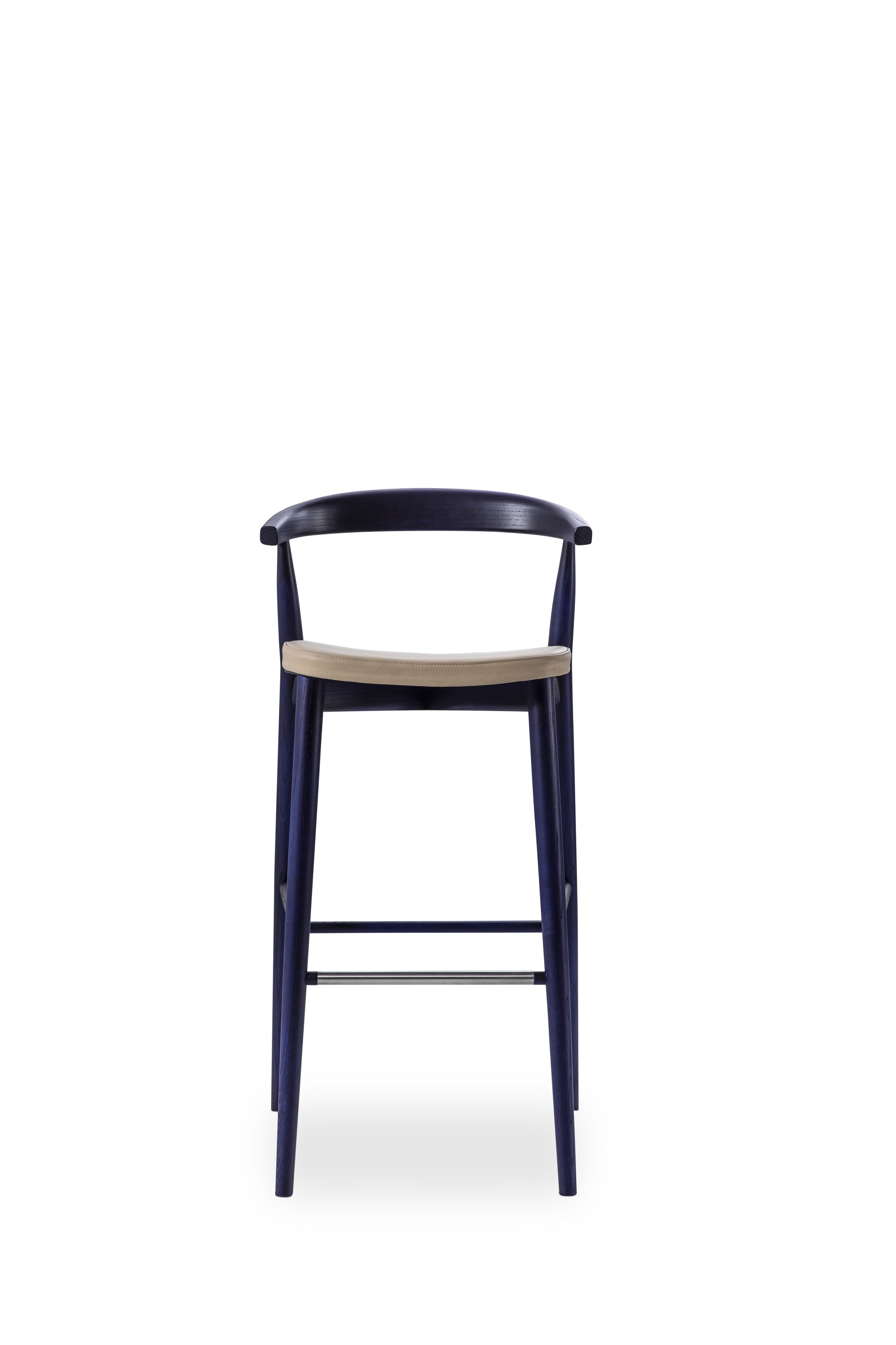 Высокий стул из ясеня CAPPELLINI Newood ARCH-00123241 - Вид №8
