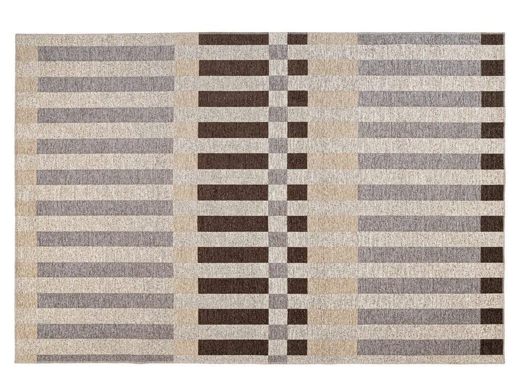 Напольный ковер из полиэстера с геометрическим рисунком BIZZOTTO HADA ARCH-00075493