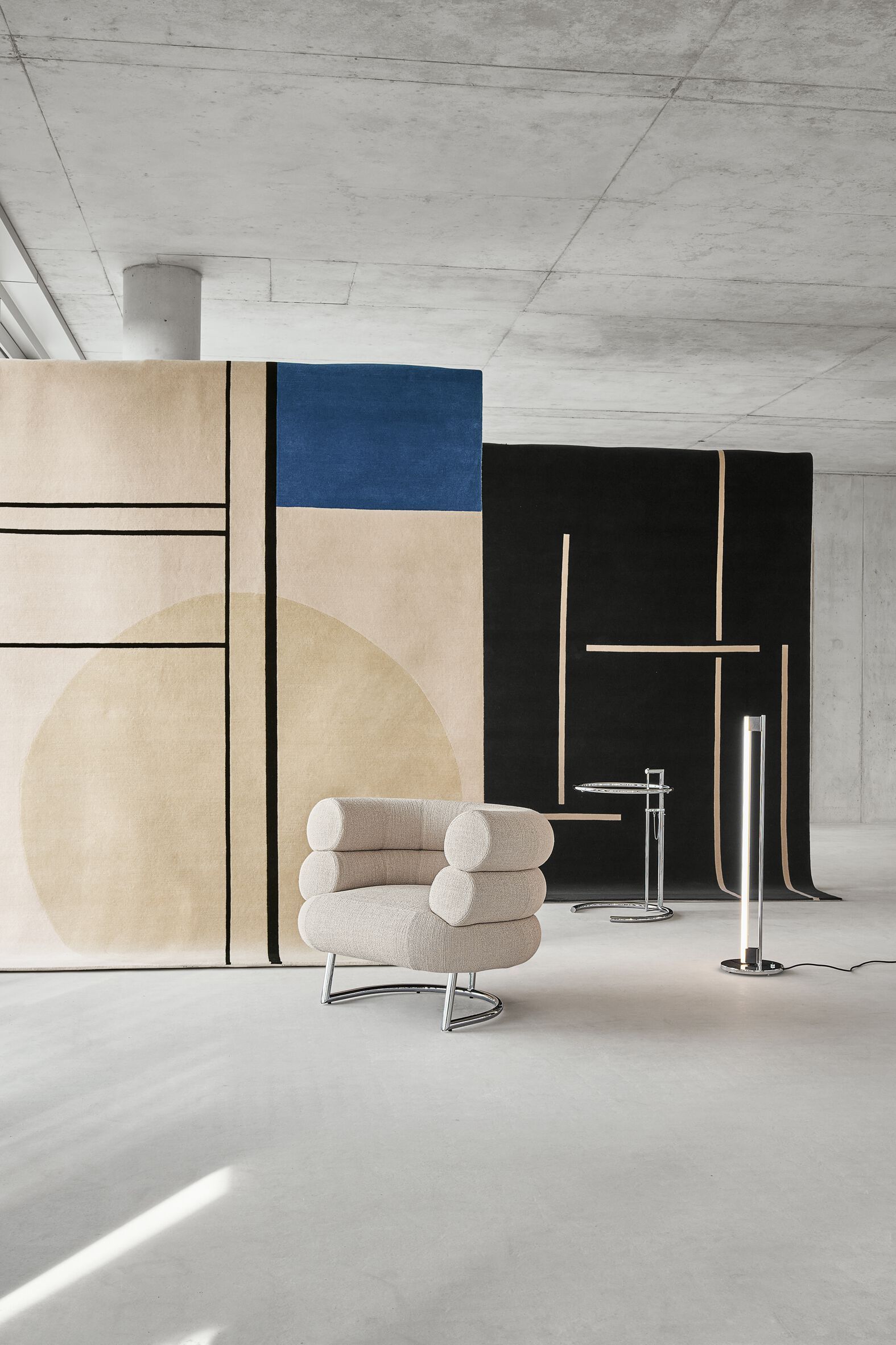 Прямоугольный шерстяной ковер Classicon DE STIJL ARCH-00112464 - Вид №1