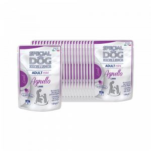 ПР0059888*24 Корм для собак EXCELLENCE Chunkies для мелких пород, ягненок пауч 100г (упаковка - 24 шт) SPECIAL DOG