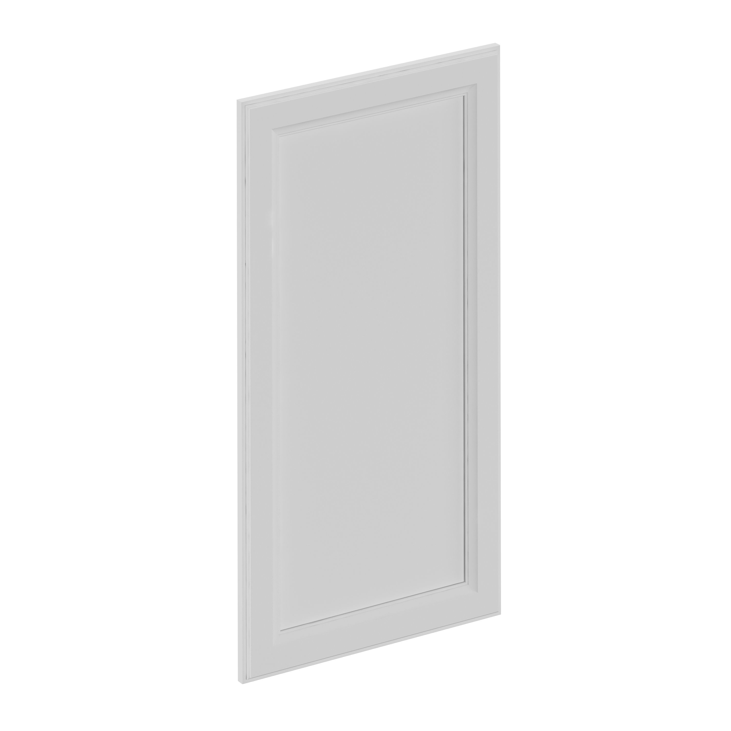 82011432 Дверь для шкафа 39.7x76.5 см МДФ цвет белый Реш STLM-0017537 DELINIA ID