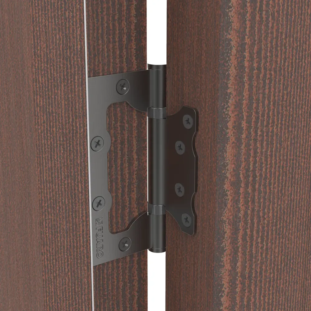FUARO Петля накладная графит для деревянных дверей 100×75 мм 82105961 Home STLM-0019056 - Вид №4