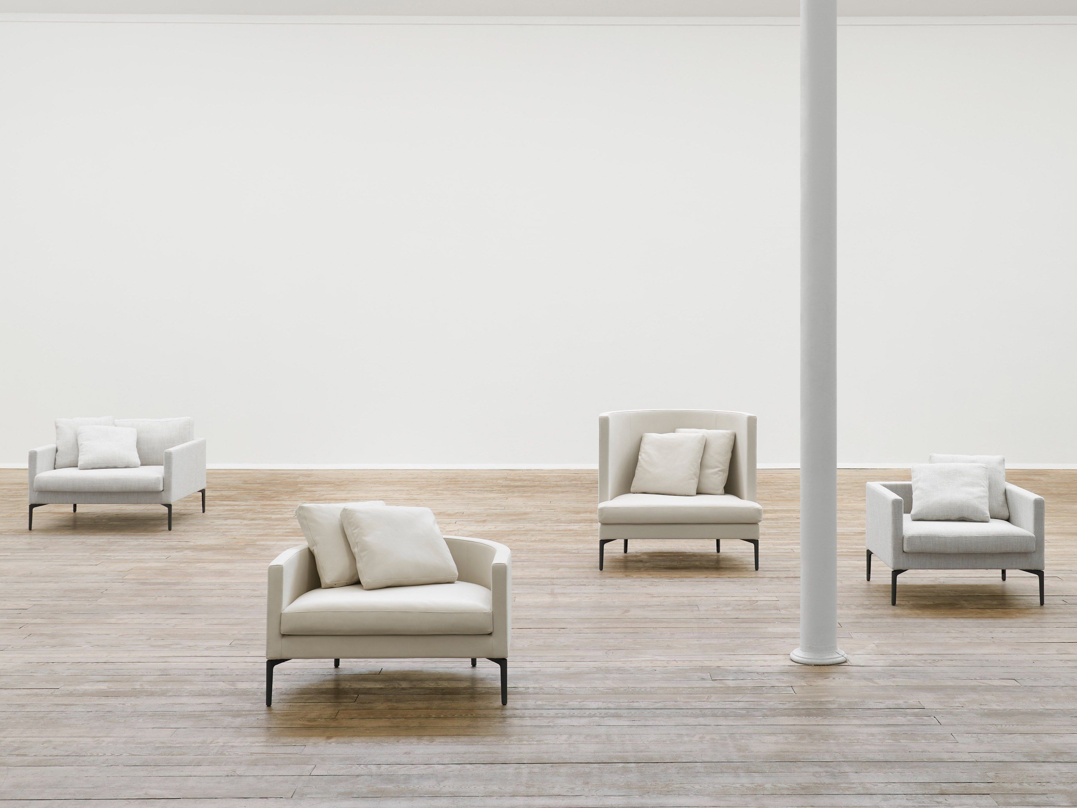 Кожаное кресло с подлокотниками Living Divani клан ARCH-00141459 - Вид №11