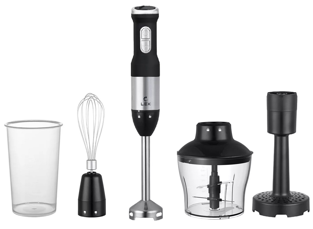 9060104 Блендер погружной Lex LX 10012-3 черный STDN-0020511