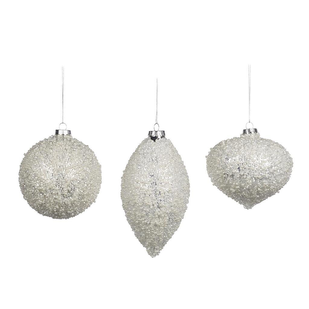 P 34405 Шарики покрытые жемчугом 10 см (цена за шт) GOODWILL Santreyd 