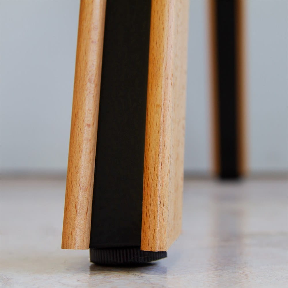 Квадратный стол из железа и дерева Vela Arredamenti Jean ARCH-00030316 - Вид №2