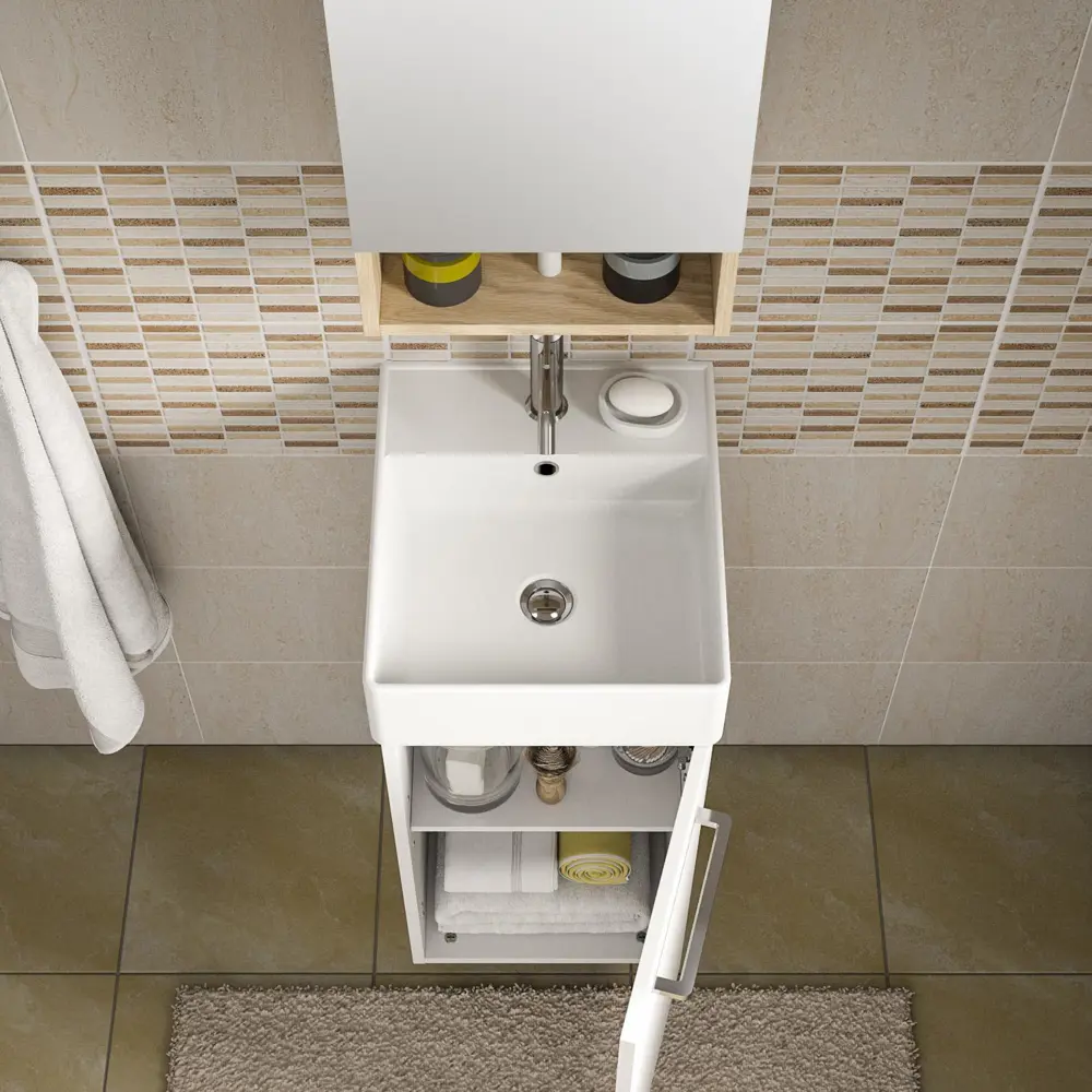 Раковина накладная квадратная Easy 37 см SENSEA STLM-2051053 - Вид №7