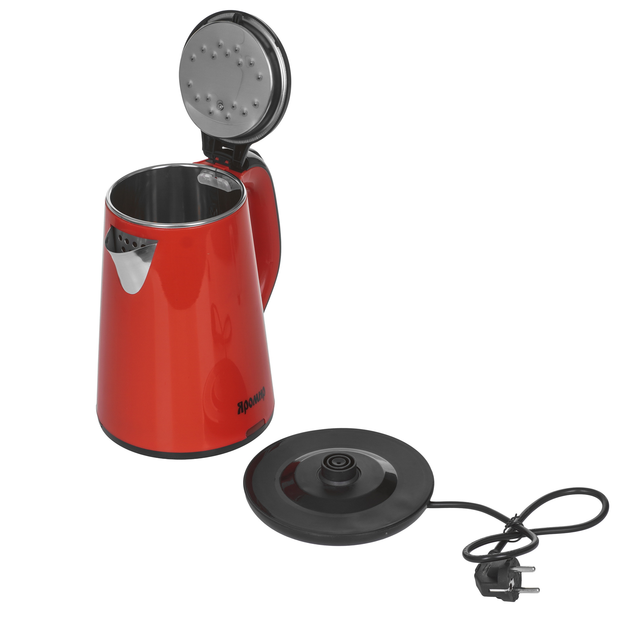 9233368 Электрочайник ЯРОМИР ЯР-1059 красный STDN-0013896 - Вид №4