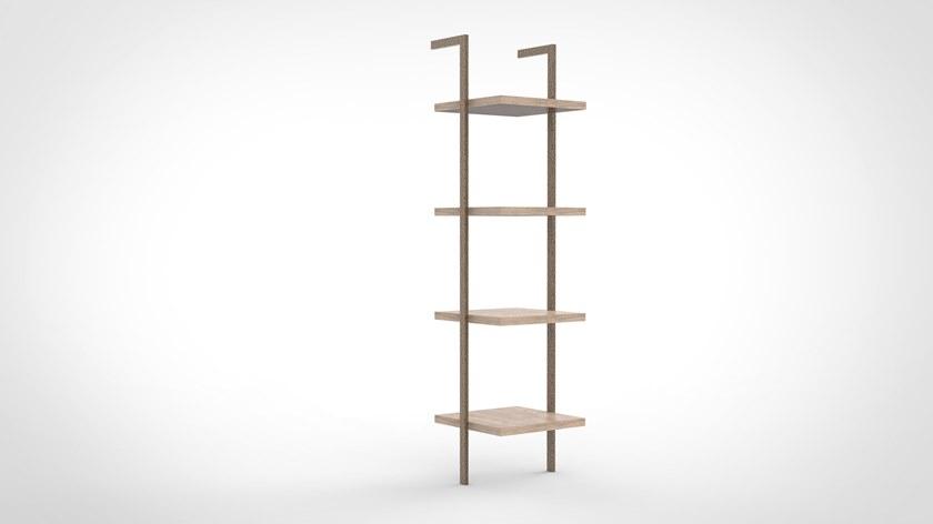 Mobilspazio Открытая полка с креплением от пола к потолку для гостиниц Urban sun-id-1405352 - Вид №14