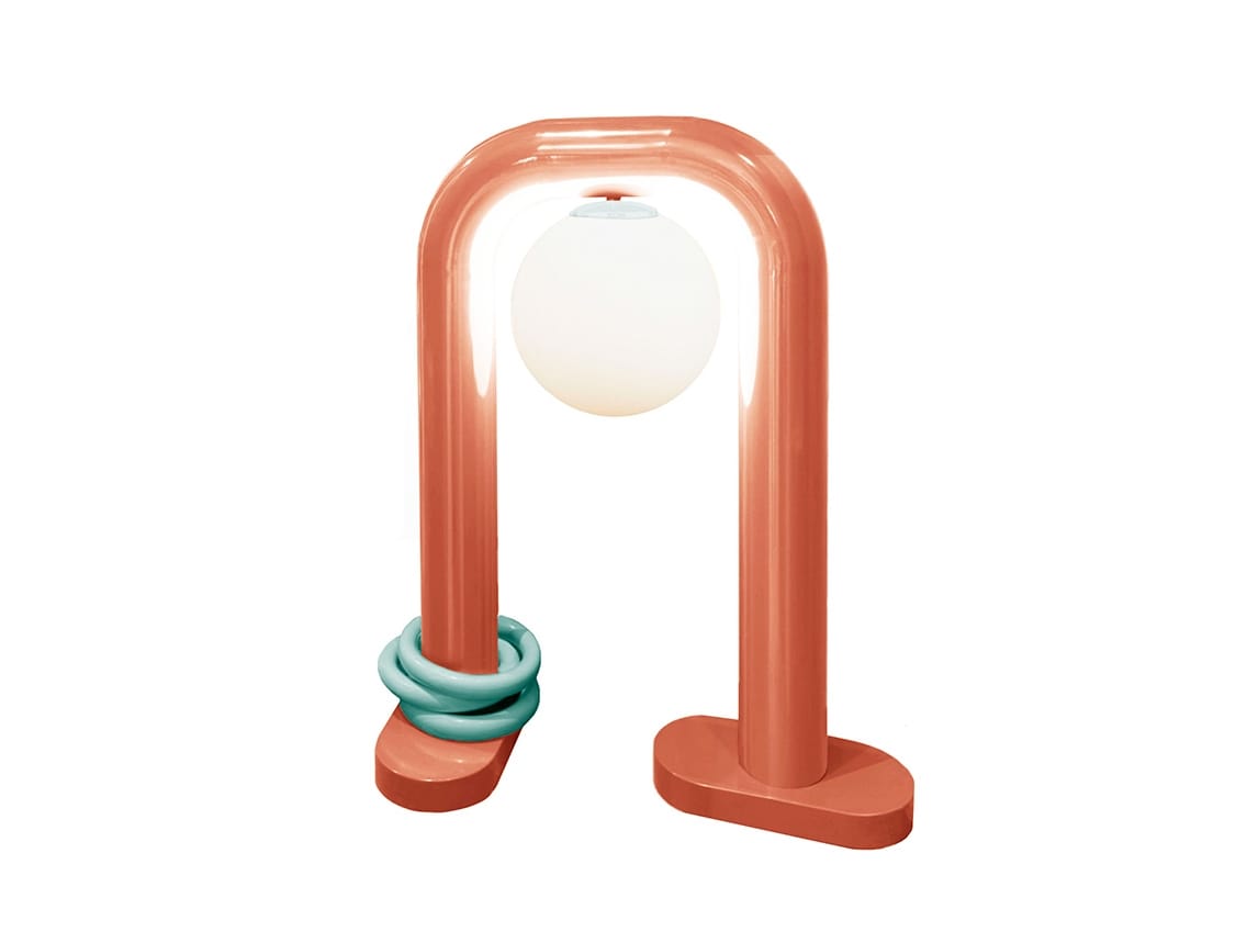 Металлическая светодиодная настольная лампа DOVAIN STUDIO ARCH-00024770