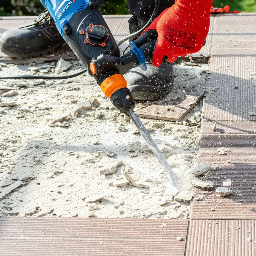 Перфоратор сетевой SDS-plus Dexter 5 800RH2-30.5, 800 Вт, 2.9 Дж STLM-2091915 - Вид №11