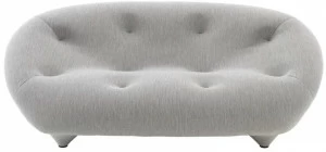 Ligne Roset Стеганый диван из 2-местной ткани Ploum 13170205/55-13170305