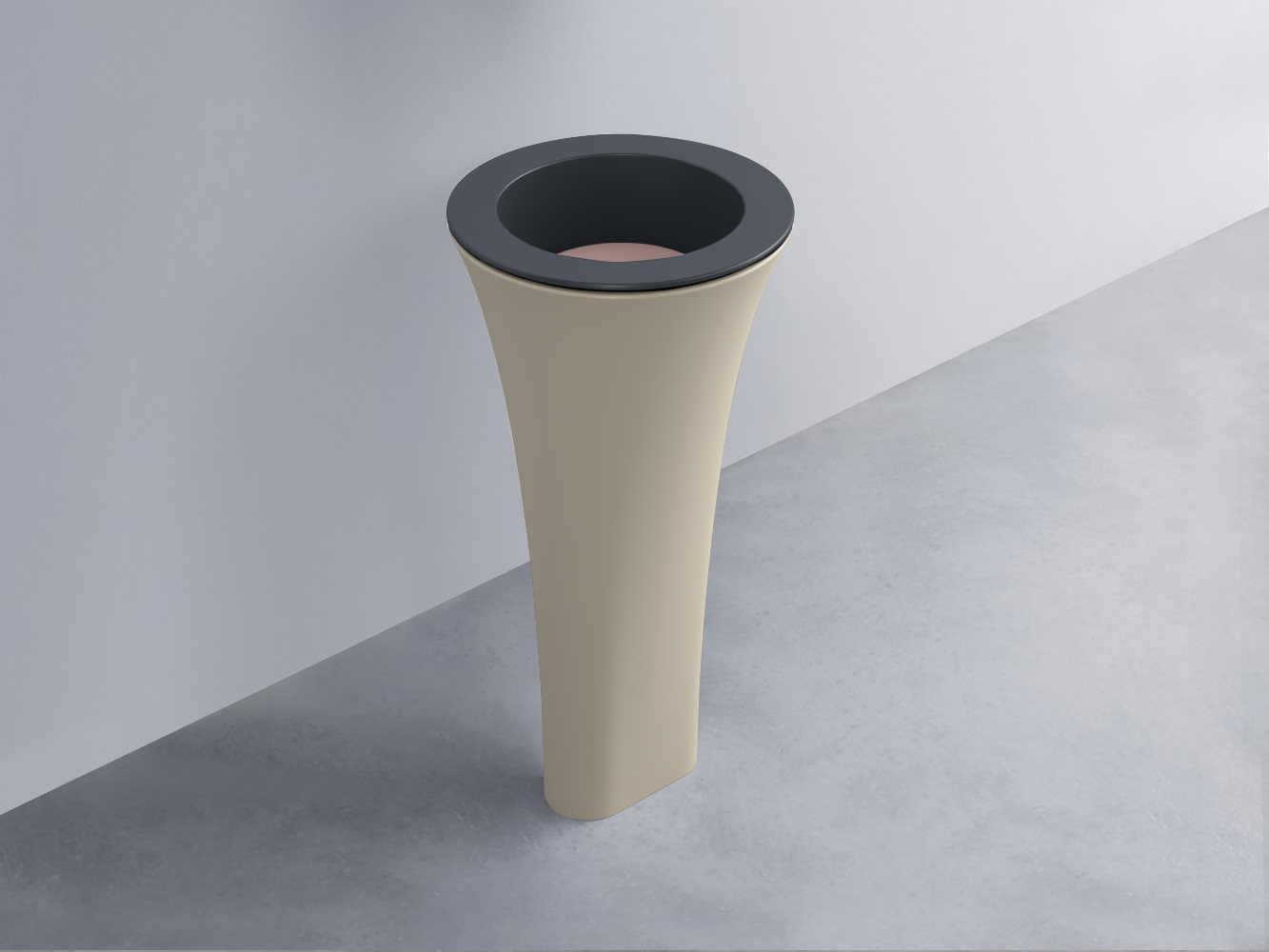 AMLA45-BA+AMPILT-CP+AMCOLT-LN Раковина Amedeo Tondo отдельностоящая cielo Enjoy + Amedeo Ceramica Cielo
