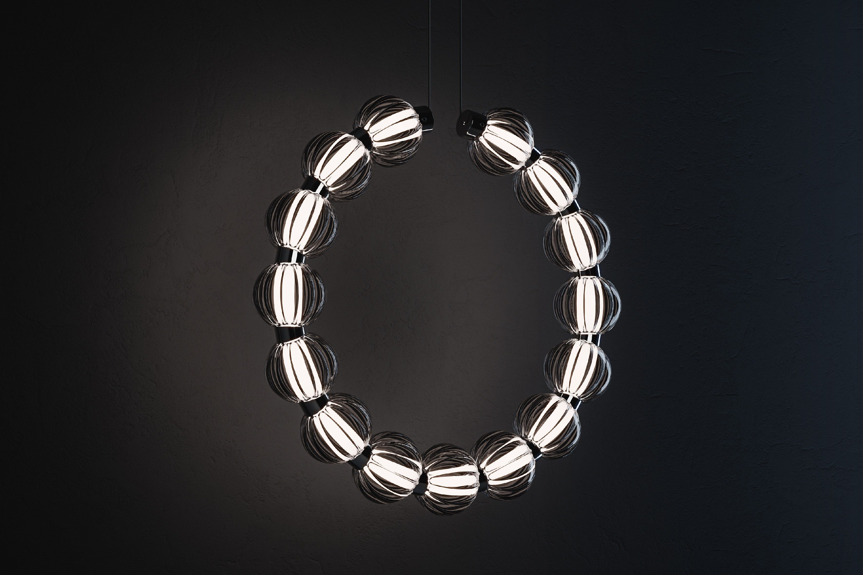 Выдувное стекло светодиодный подвесной светильник Maytoni Amulet ARCH-00016524