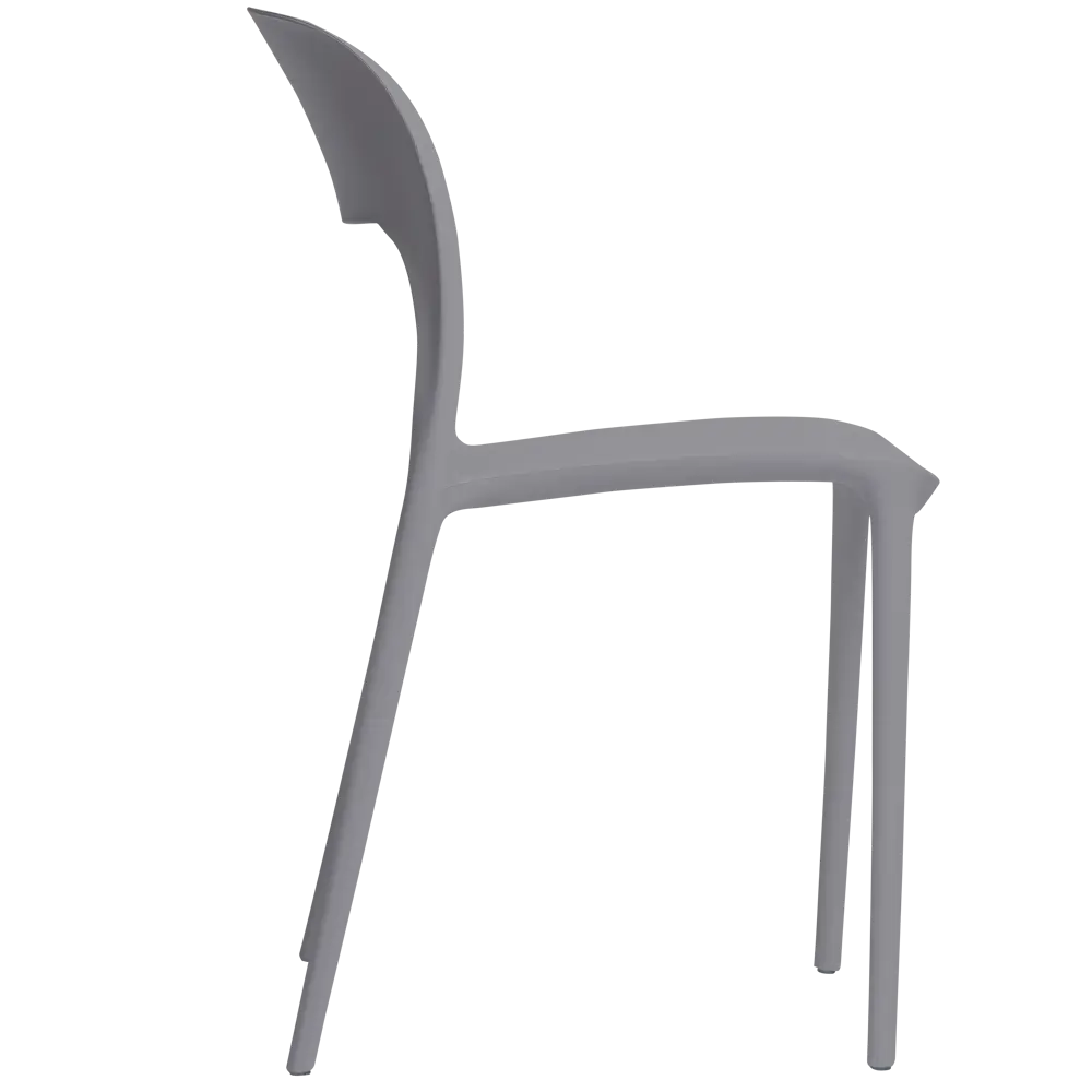 Стул Sedara 45x83x56 см полипропилен цвет серый Santreyd STLM-2164521 - Вид №2