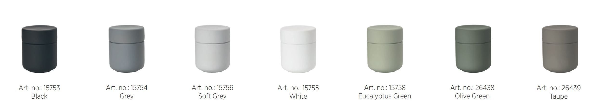 Фарфоровый держатель для макияжа ZONE DENMARK Ume ARCH-00055384 - Вид №23