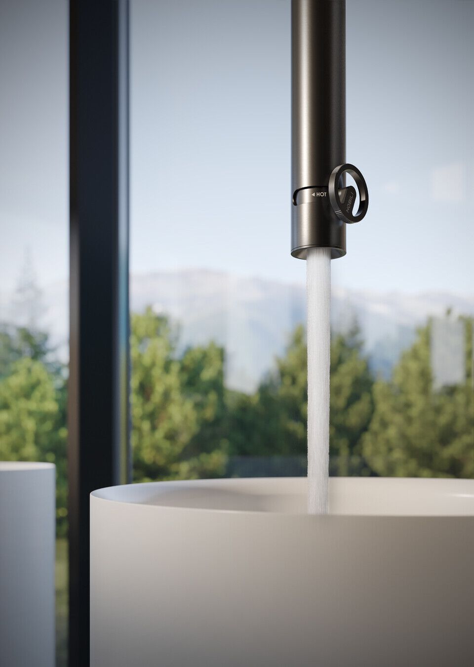 Однорычажный потолочный смеситель для раковины Nobili Sole ARCH-00137324 - Вид №3