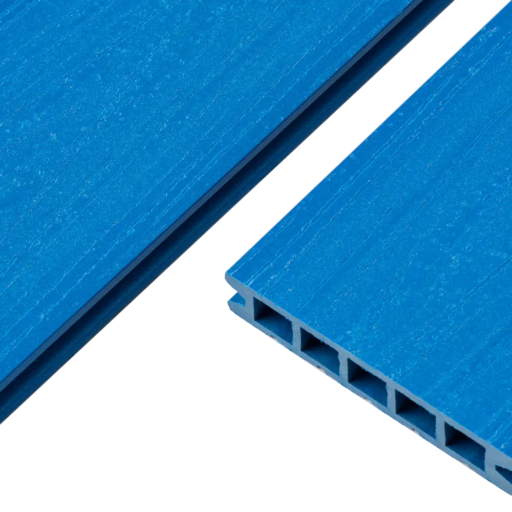 Террасная доска ДПК MultiDeck цвет Лазурь 3000x150x27 мм Вельвет 0.45 м² МУЛЬТИДЕК STLM-2124408 - Вид №2