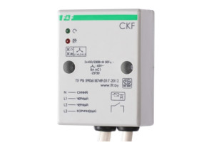 16059815 Автомат защиты электродвигателей F&F, защита от нарушения чередования фаз CKF EA04.002.001 Евроавтоматика F&F