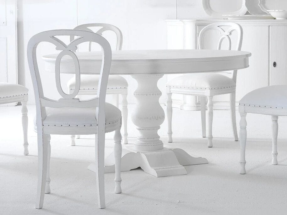 Круглый обеденный стол из массива дерева Lando BERNINI ARCH-00143196 - Вид №1