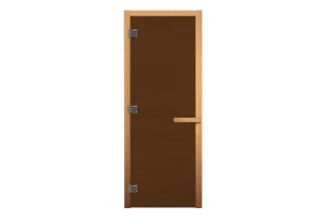 16279079 Стеклянная дверь бронза, матовая 1, коробка Хвоя О-1200041 Везувий