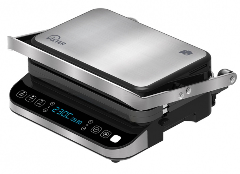 9113902 Гриль Vixter ECG-1012 черный STDN-0114764