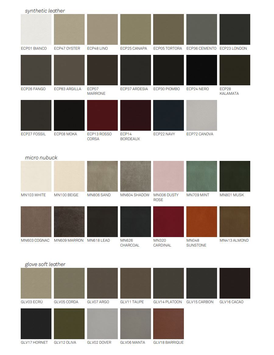 Кожаный поворотный высокий стул с подлокотниками Cattelan italia Flaminia-Flaminio ARCH-00072525 - Вид №7