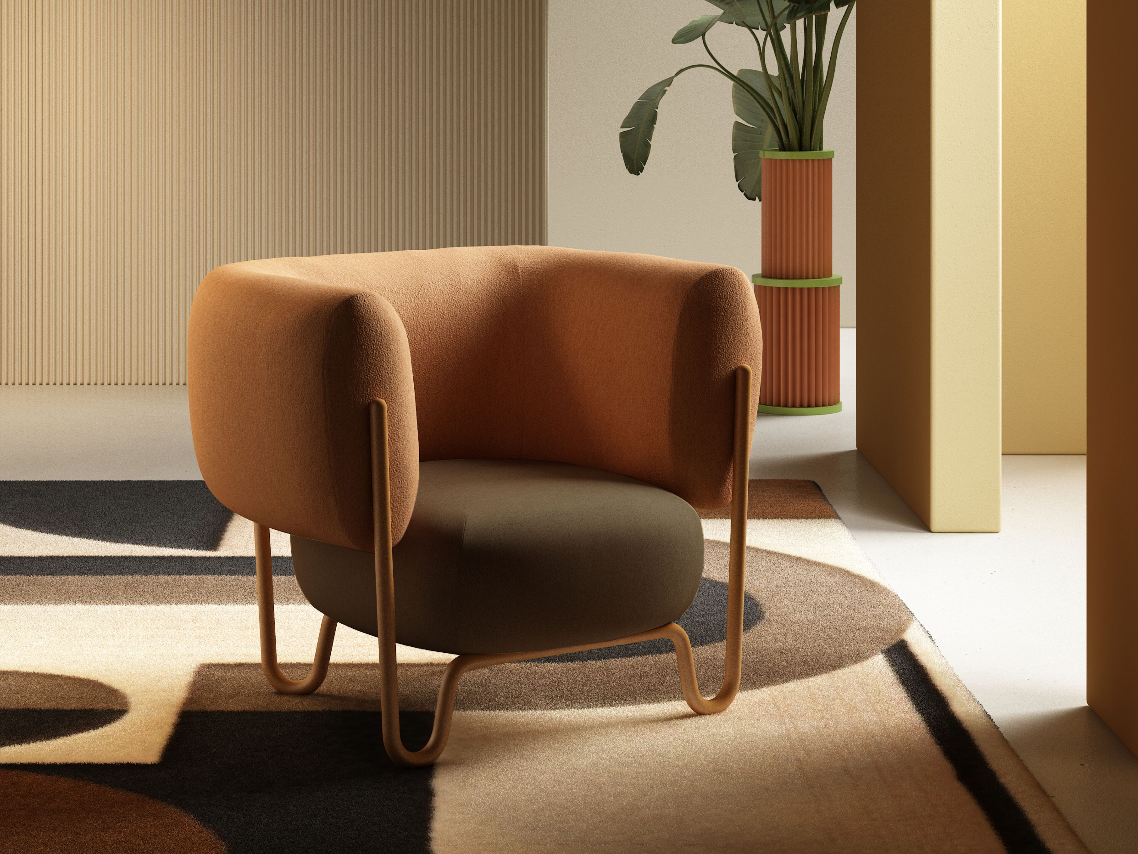 Тканевое кресло Innova Imbottiti CRABBY ARCH-00011233 - Вид №2