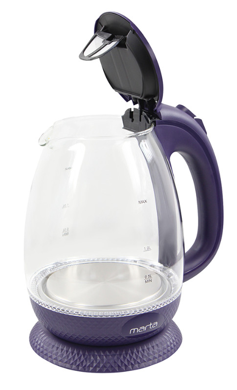 9058564 Электрочайник MARTA MT-4625 фиолетовый STDN-0006663 - Вид №2
