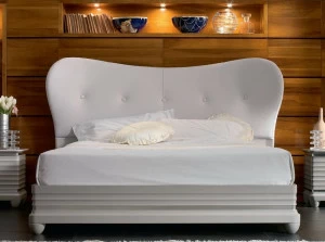 Cantiero Двуспальная кровать в коже Elettra night El215p