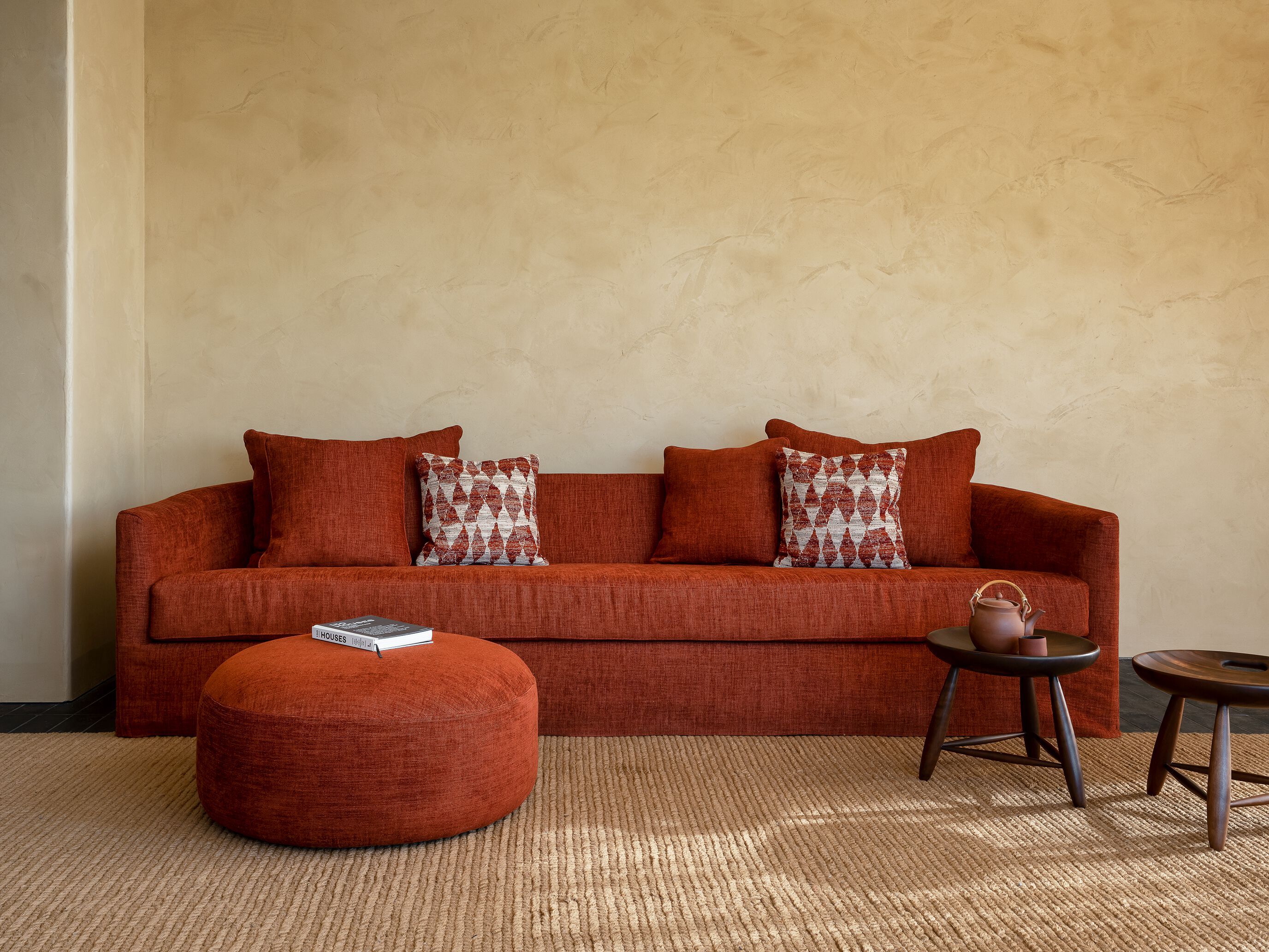 Ткань линейный диван Collett & Victor FELIX ARCH-00096055 - Вид №1