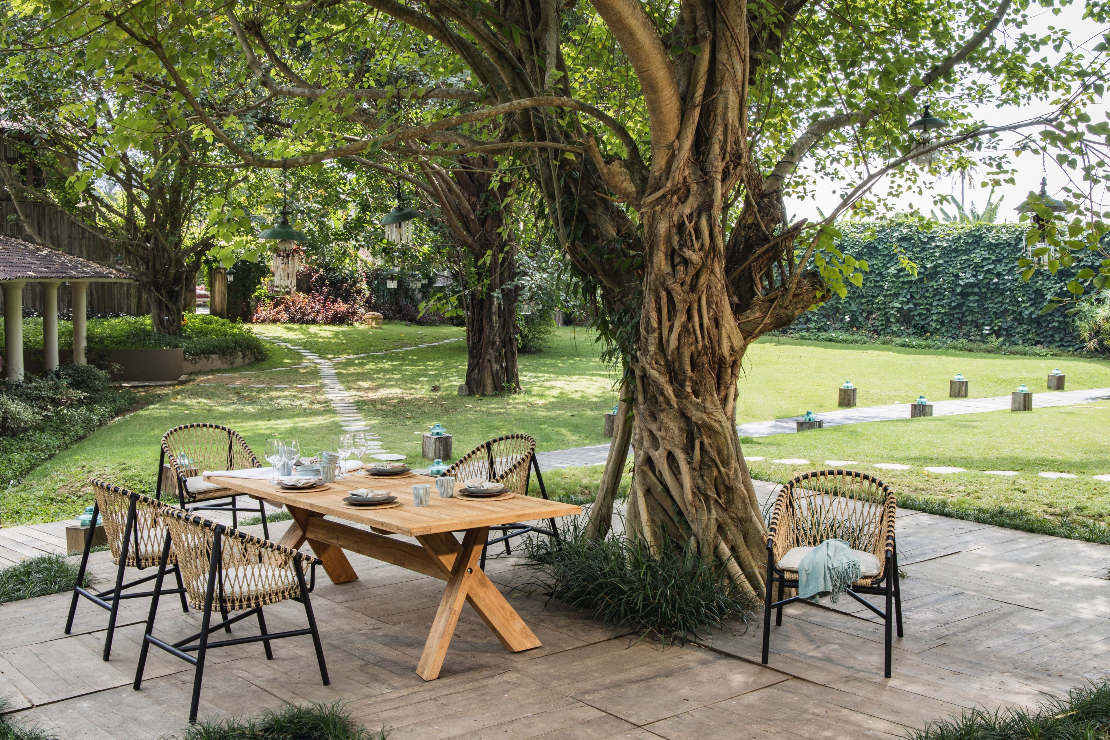 Веревочный садовый стул с подлокотниками cbdesign Валентина ARCH-00098329 - Вид №5