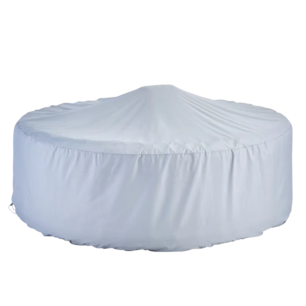 Чехол для бассейна Naterial ø200 h70 см полиэстер светло-серый STLM-2022469