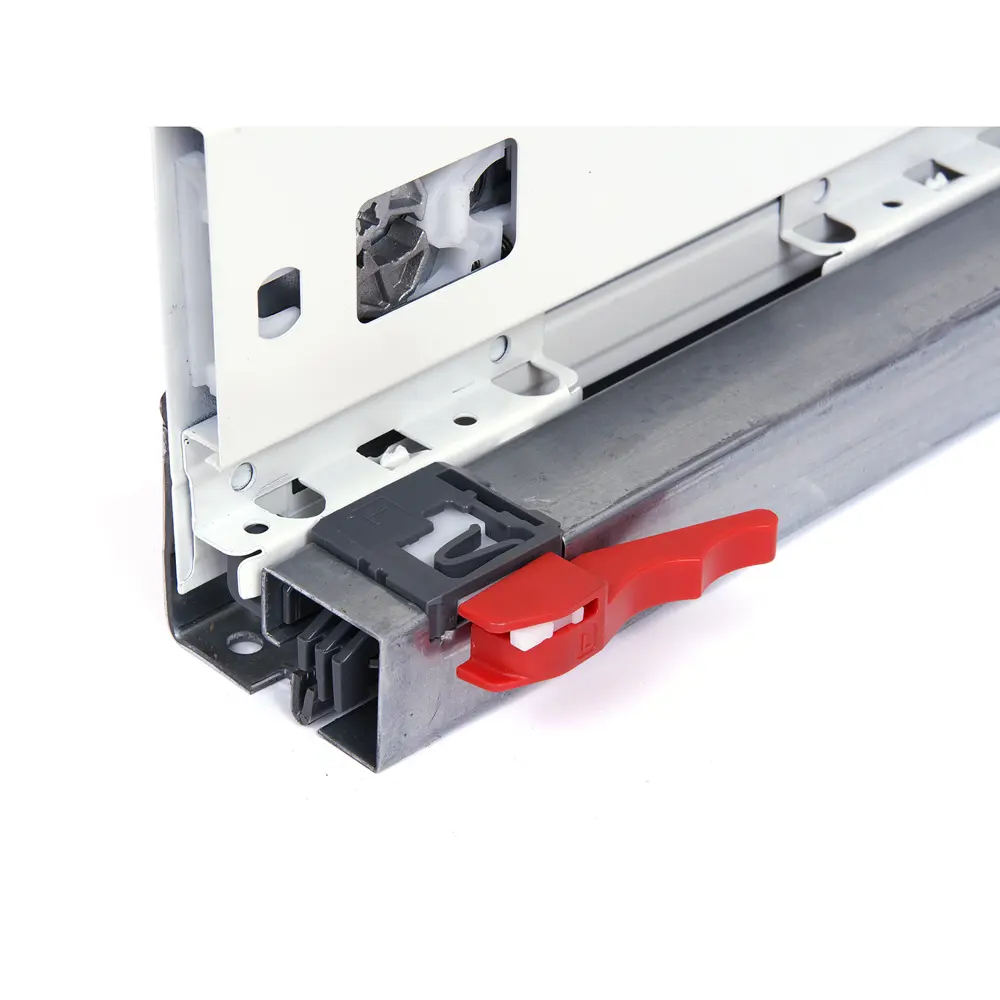 Комплект роликовых направляющих Flowbox h58 500 мм, сталь, цвет белый 85441346 STLM-2175354 Santreyd  - Вид №3
