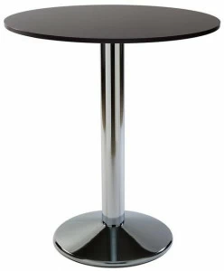 Vela Arredamenti Регулируемый по высоте стол из хромированной стали по контракту Bacro