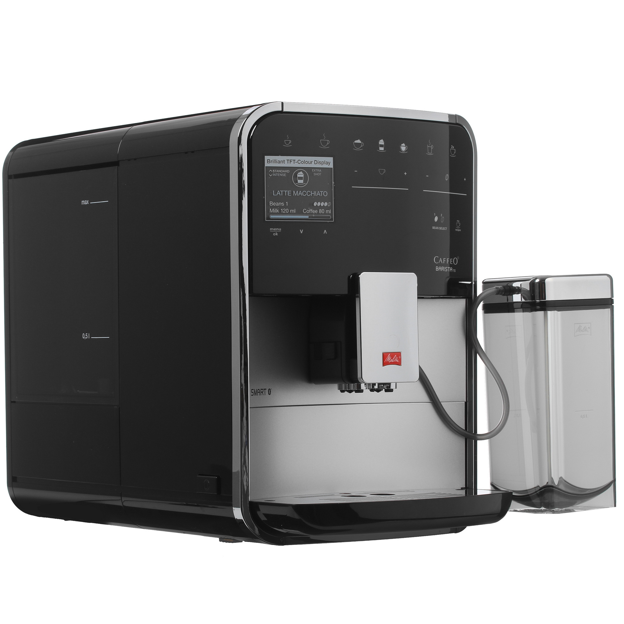 8123639 Кофемашина автоматическая Melitta Caffeo F 850-101 Barista TS Smart серебристый STDN-0027841