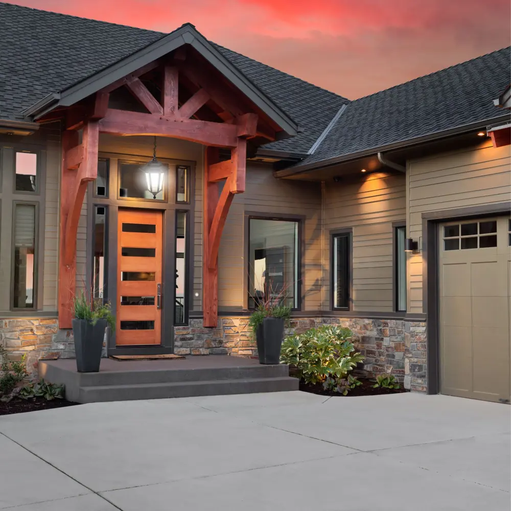 Светильник уличный подвесной 6 граней цвет чёрный Santreyd STLM-2083197 - Вид №7