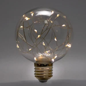 Лампа светодиодная Feron E27 LB-381 230 В 3 Вт шар 250 Лм желтый цвет света