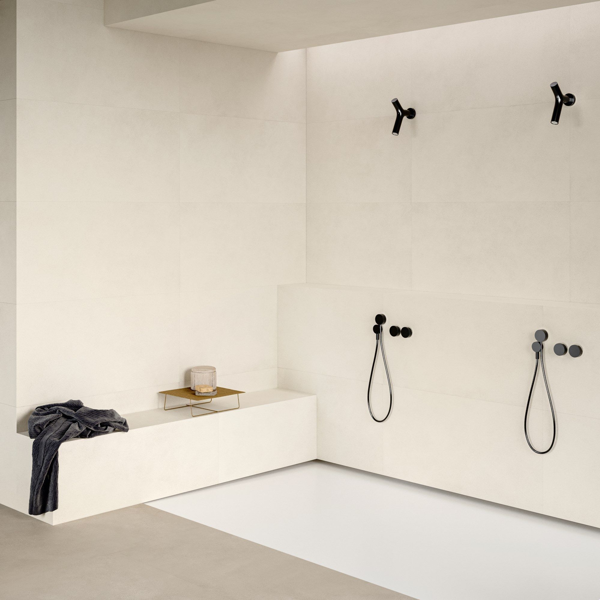 Антибактериальные напольные покрытия для внутренних и наружных работ с цементным эффектом CERAMICA SANT'AGOSTINO Соболь ARCH-00125710 - Вид №4