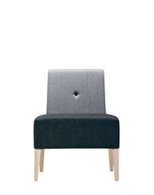 Punto 227 Модульная система сидений, линейные сиденья с деревянным каркасом из бука, 4 ножки. Сиденье и спинка мягкие. Линейный модуль. Et al. Punto