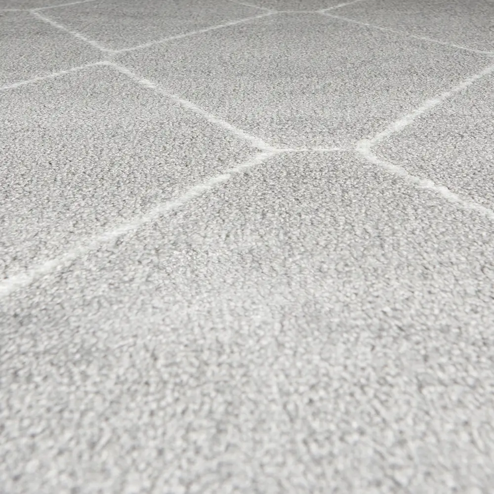 Ковер полиэстер Clima 81228 200x290 см цвет серый DEVOS-CABY STLM-2202839 - Вид №3