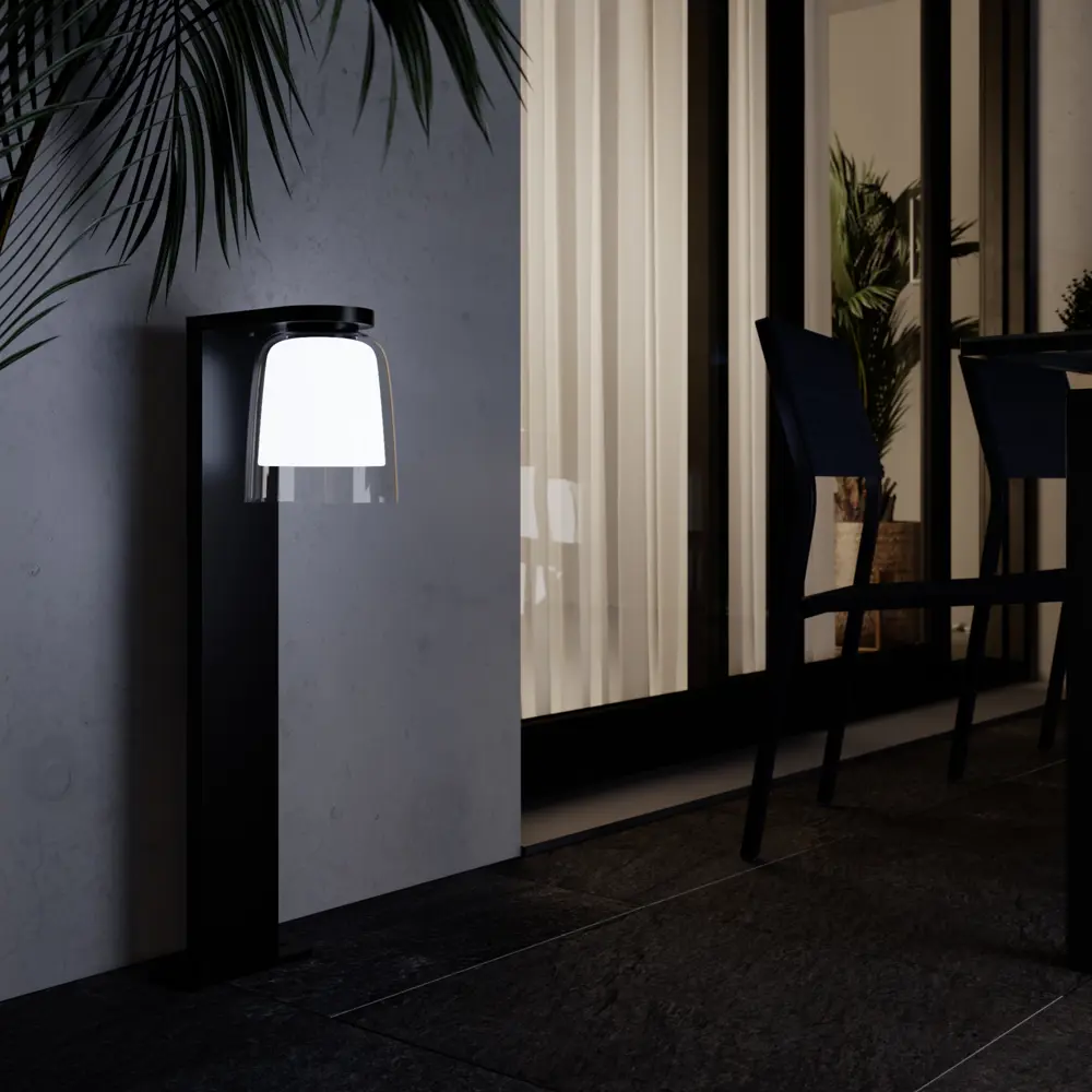 Фонарный столб Inspire Klock Intenso на батарее 900 Лм 4000 К IP44 цвет антрацит STLM-2089540 - Вид №13