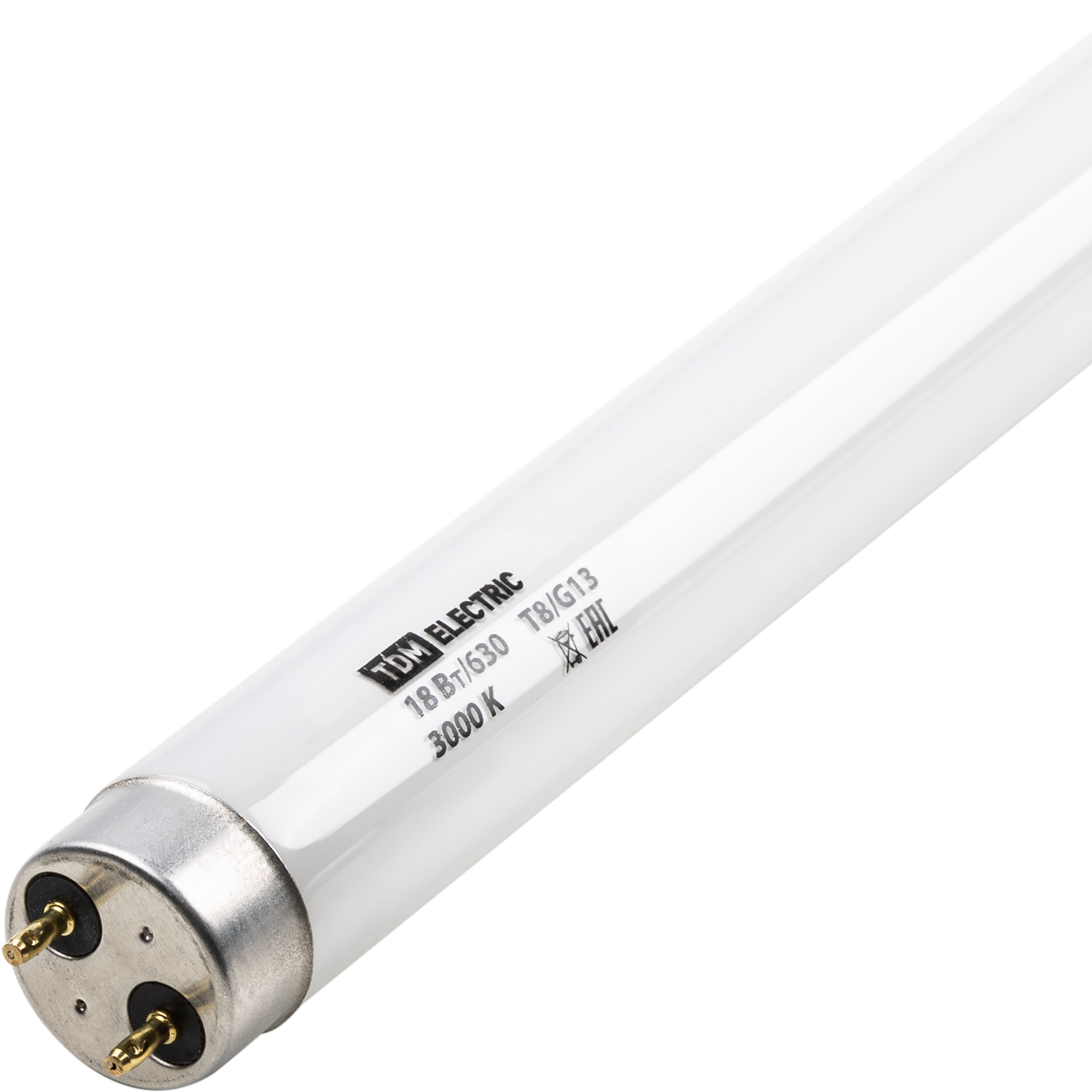 82477842 Лампа люминесцентная T8 G13 18 Вт теплый белый свет SQ0355-0025 STLM-0027874 TDM ELECTRIC