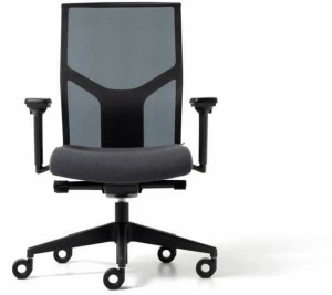 Diemme Сетчатое офисное кресло с 5 спицами и подлокотниками Fit
