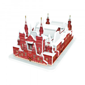 3D Пазл "Две столицы" 17025 Исторический музей, Москва Не в масштабе IQ 3D