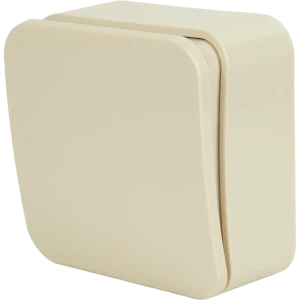 Переключатель накладной Schneider Electric Blanca 1 клавиша цвет бежевый