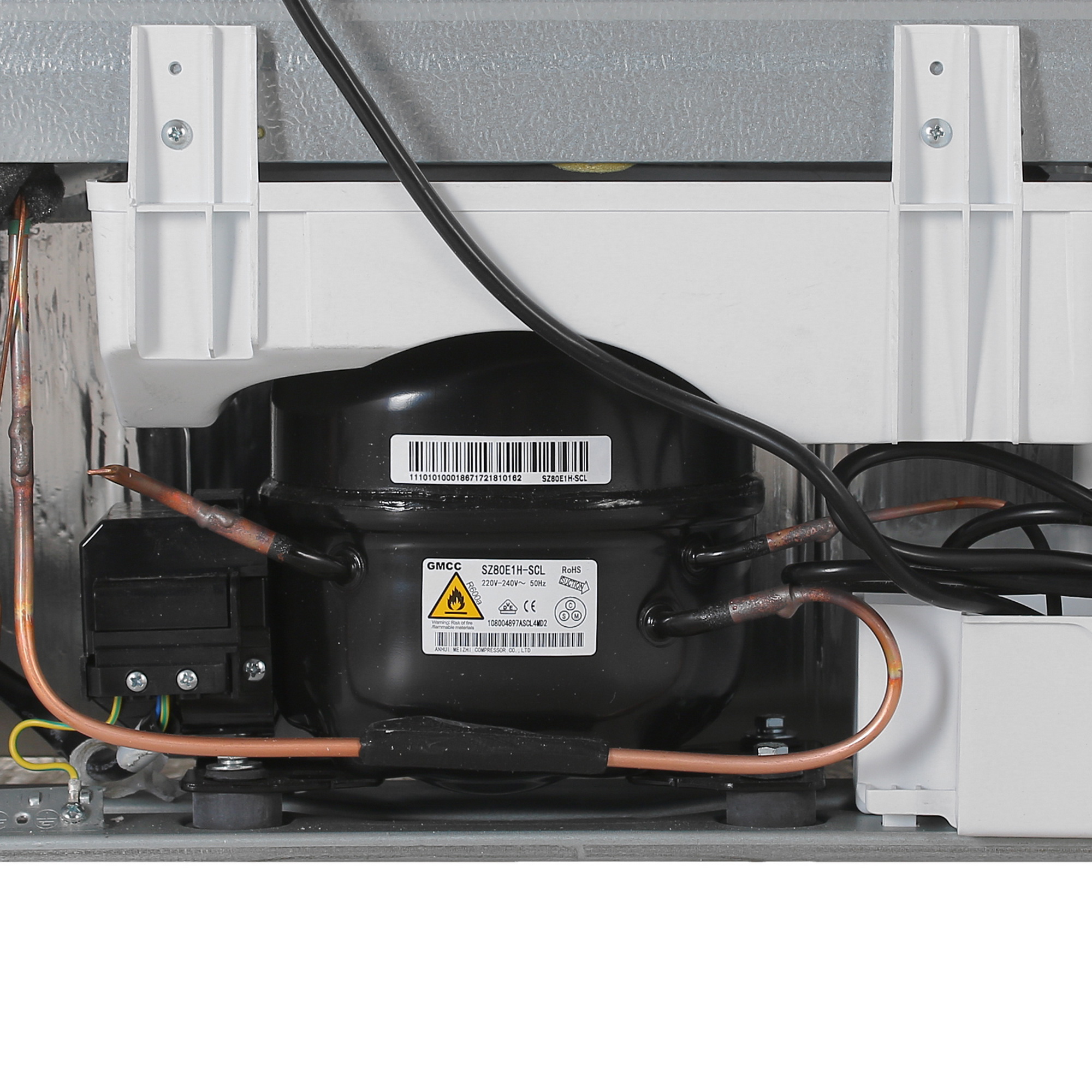 4844730 Холодильник с морозильником   DEXP B530BMA белый STDN-0105485 - Вид №11