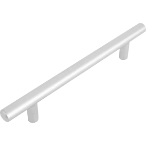 Мебельная ручка-рейлинг матовый хром 128 мм