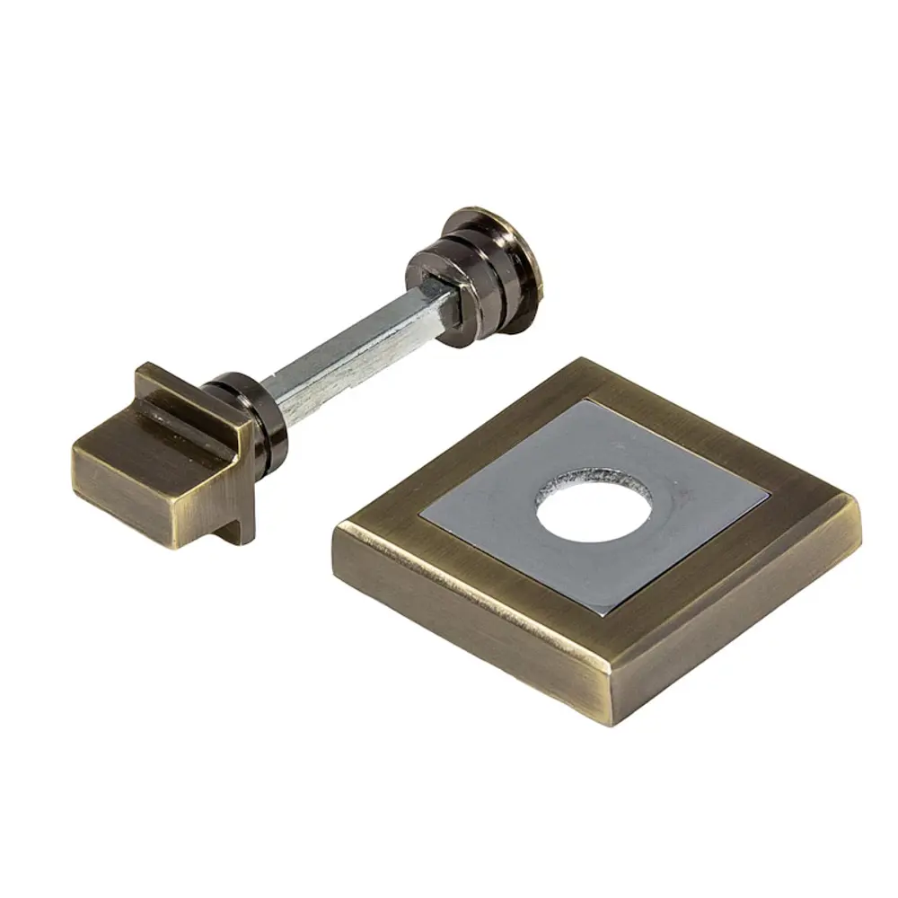 Фиксатор для запирания Kerron DN7920 цвет античная бронза/хром STLM-2027677